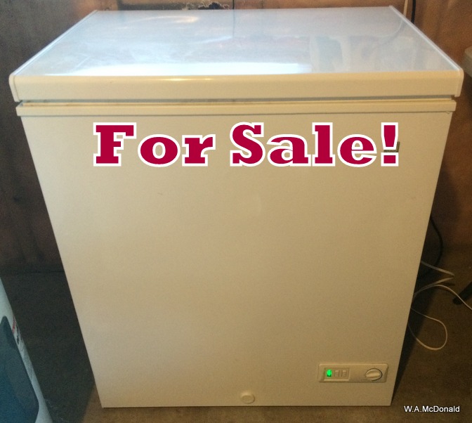 Five cubic foot freezer