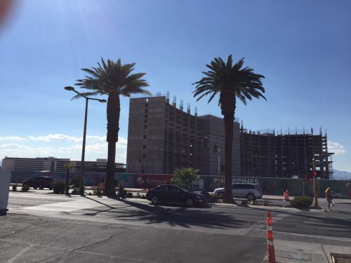 Unfinished casino hotel